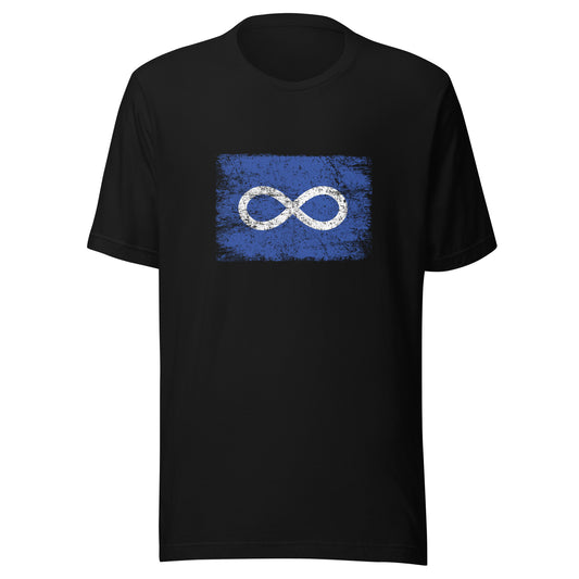 Unisex t-shirt- Métis Flag