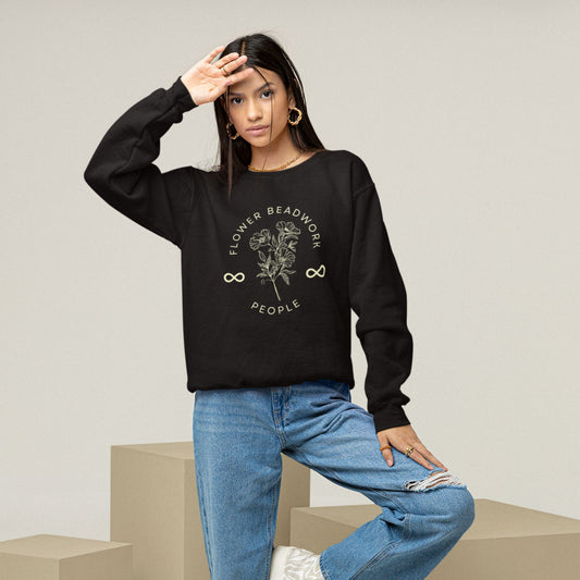 Unisex Premium Sweatshirt - Flower Beadwork People