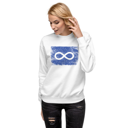 Unisex Premium Métis Pride Sweatshirt
