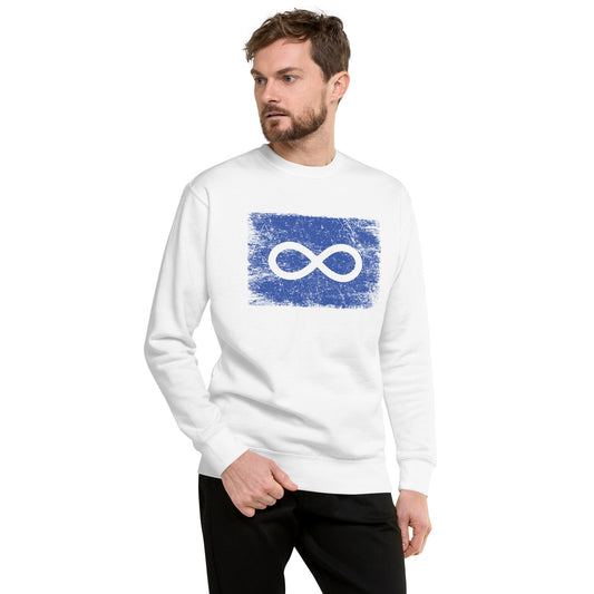 Unisex Premium Métis Pride Sweatshirt