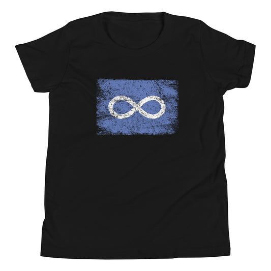 Youth Short Sleeve T-Shirt - Métis Flag